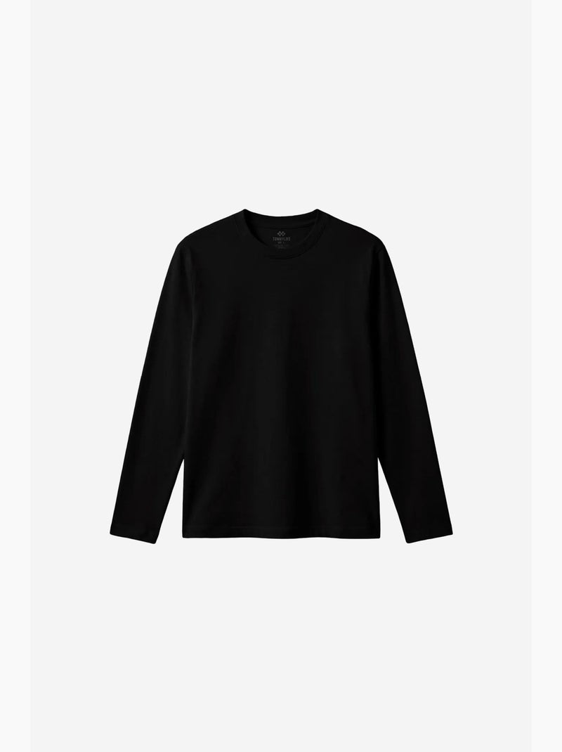 T-shirt da uomo in cotone ed elastan tommy Nero - Kiabi