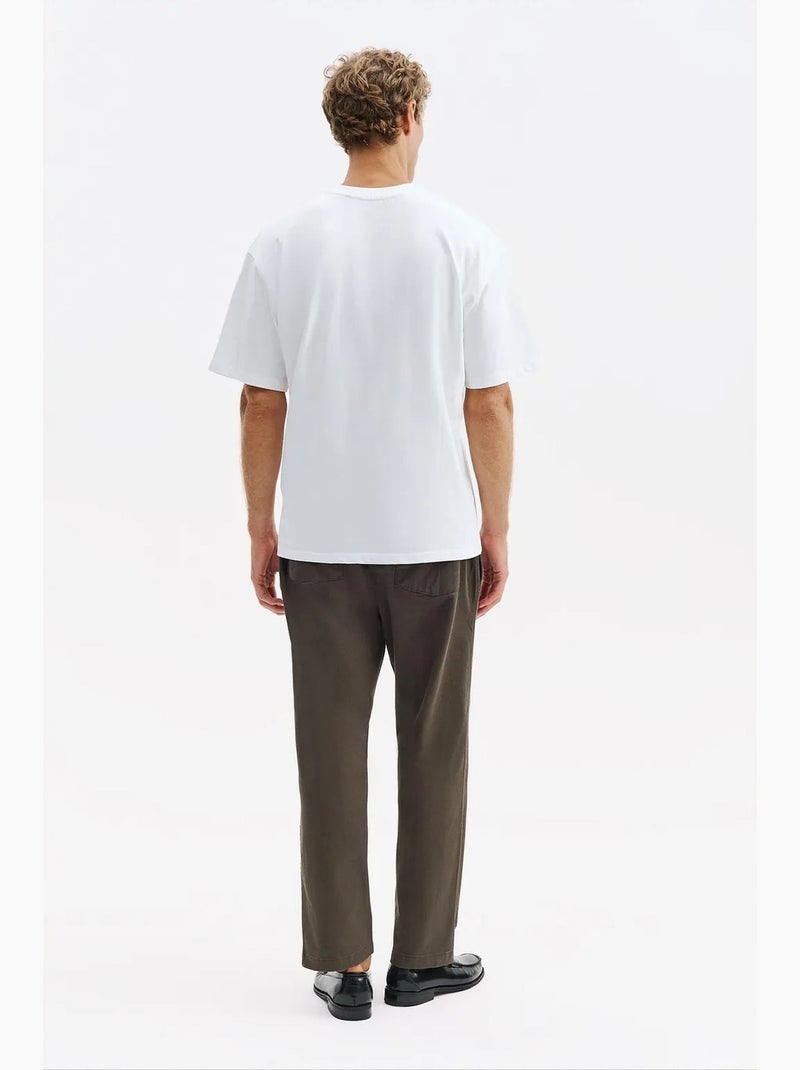 T-shirt da uomo in cotone giesto Bianco - Kiabi