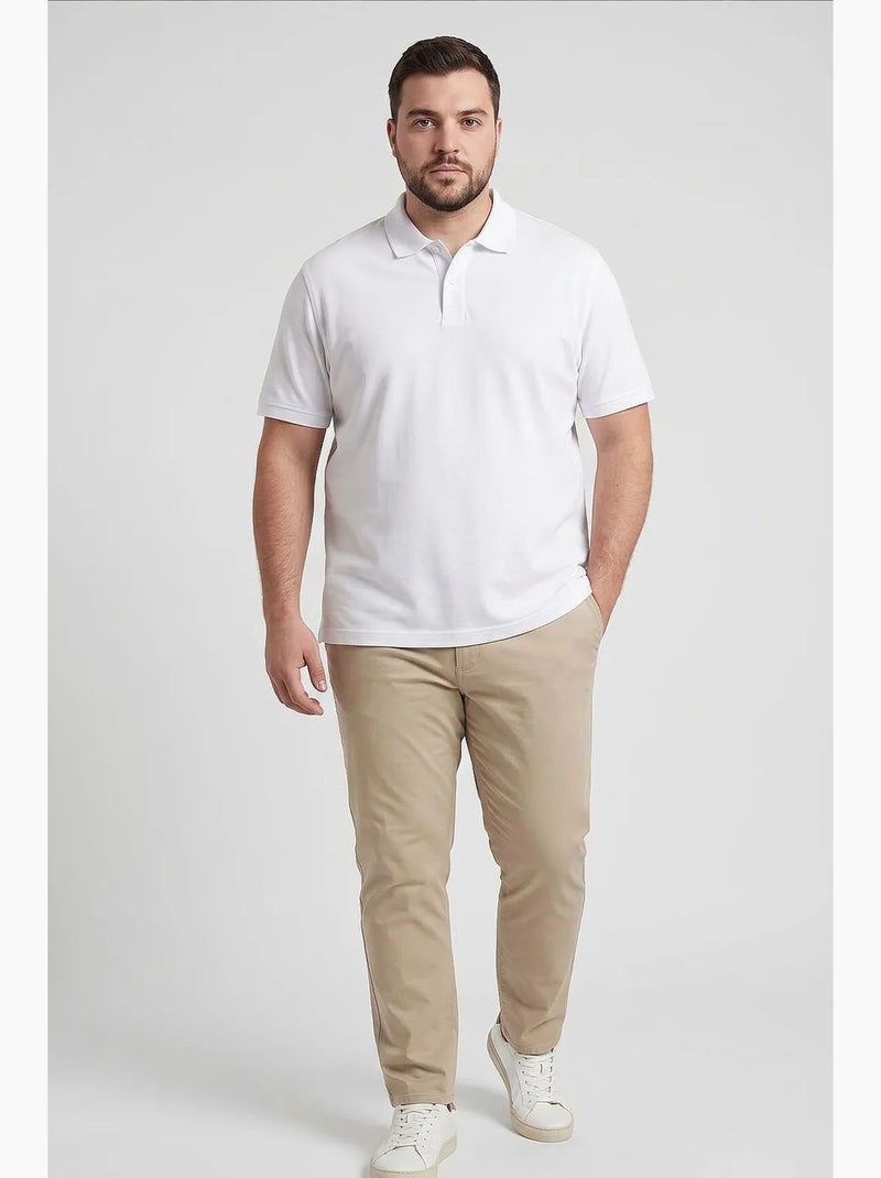 T-shirt da uomo in misto cotone tommy Bianco - Kiabi
