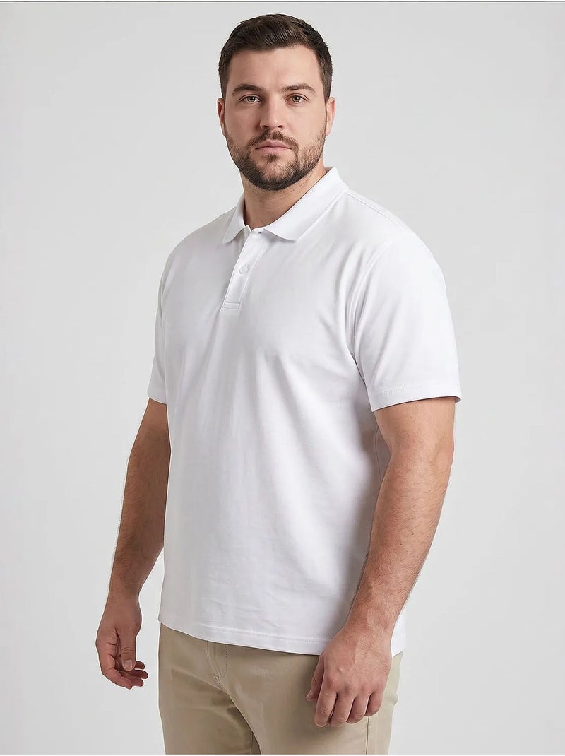 T-shirt da uomo in misto cotone tommy Bianco - Kiabi