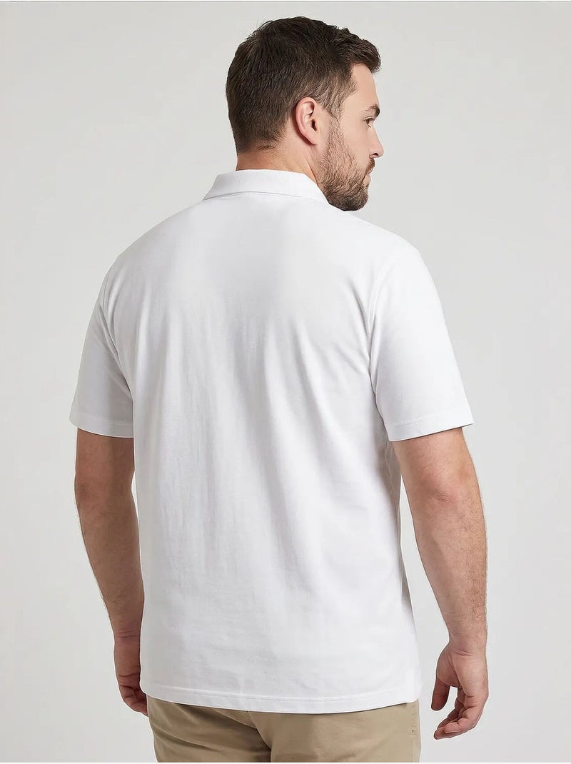 T-shirt da uomo in misto cotone tommy Bianco - Kiabi