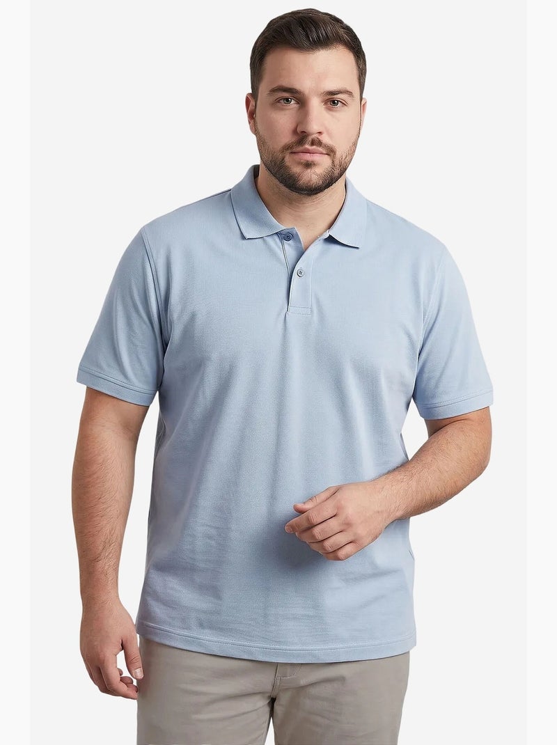 T-shirt da uomo in misto cotone tommy Blu cielo - Kiabi
