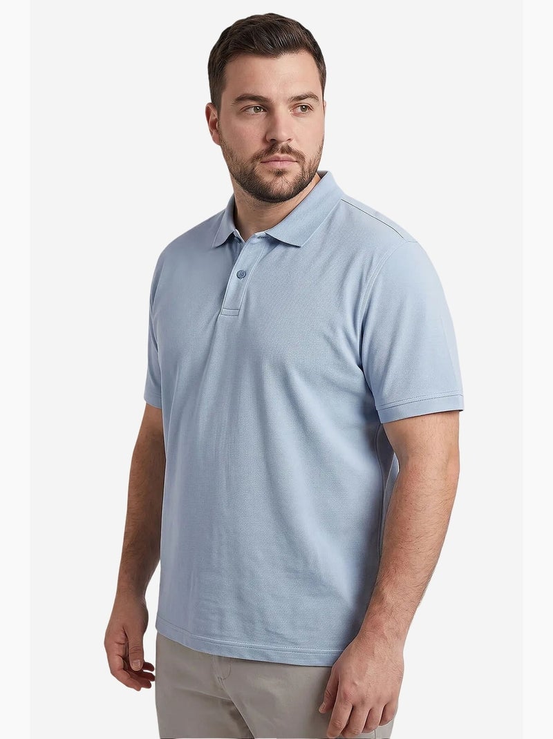 T-shirt da uomo in misto cotone tommy Blu cielo - Kiabi