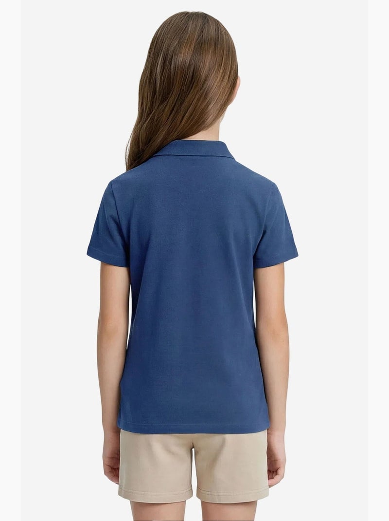 T-shirt da uomo in misto cotone tommy Blu - Kiabi