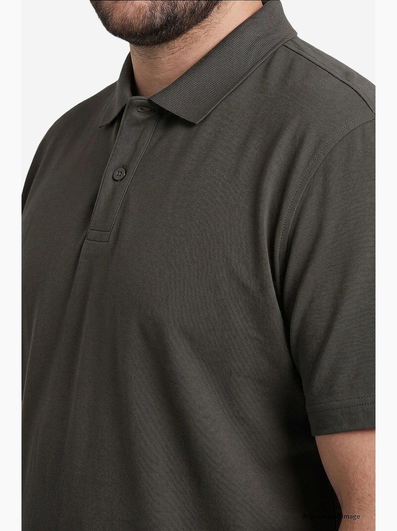 T-shirt da uomo in misto cotone tommy Grigio nero - Kiabi