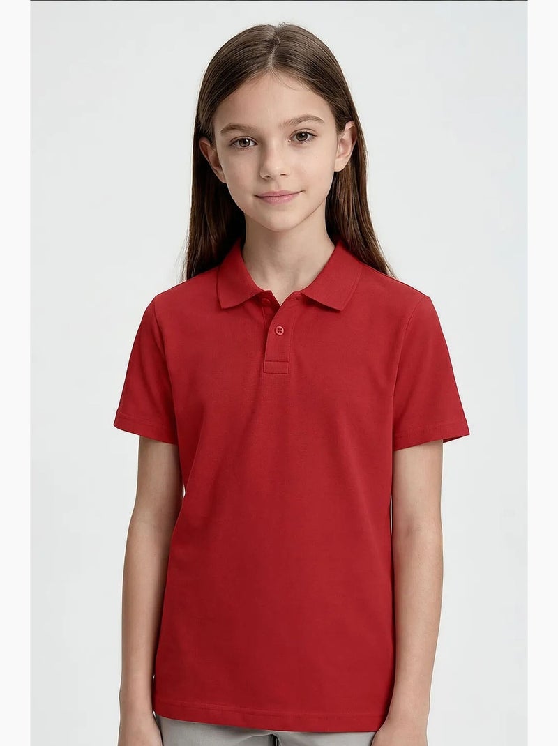 T-shirt da uomo in misto cotone tommy Rosso - Kiabi