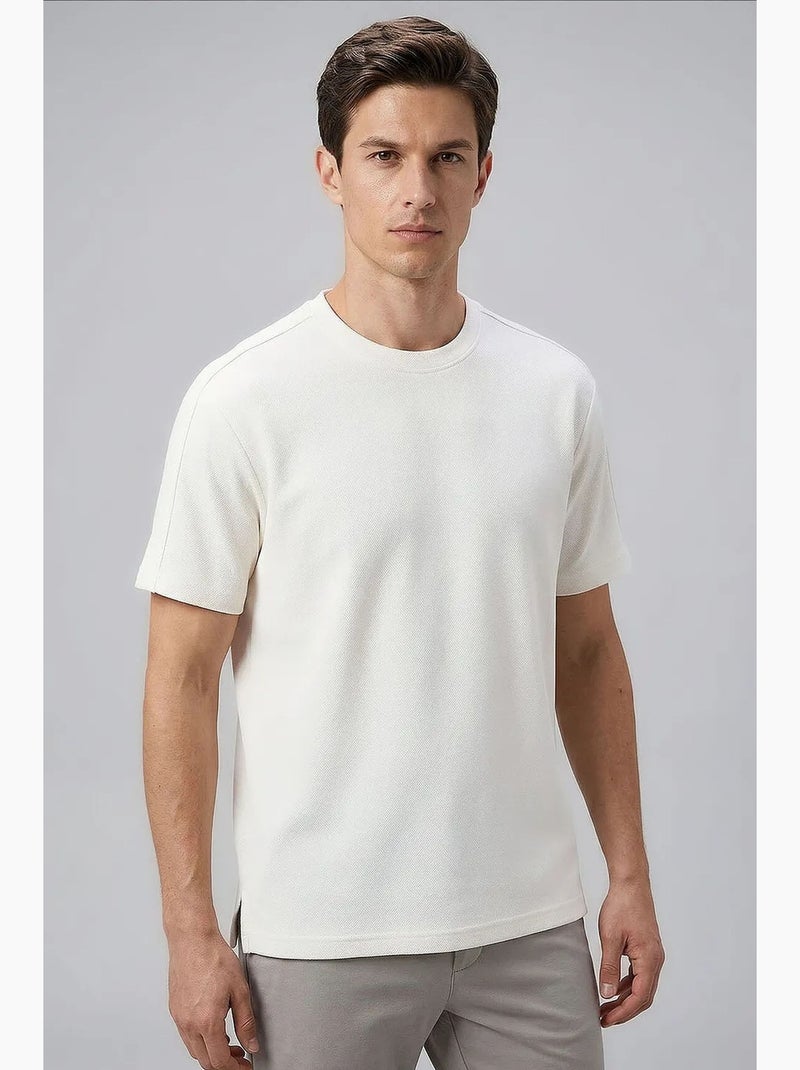 T-shirt da uomo in misto viscosa tommy Bianco - Kiabi