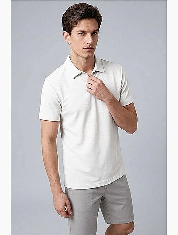 T-shirt da uomo in misto viscosa tommy