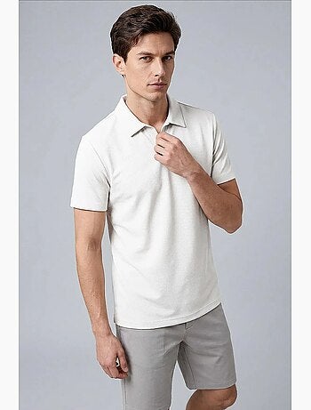 T-shirt da uomo in misto viscosa tommy