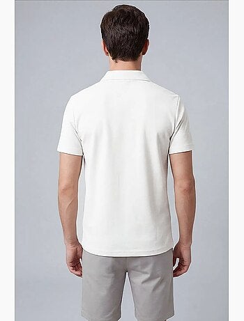 T-shirt da uomo in misto viscosa tommy
