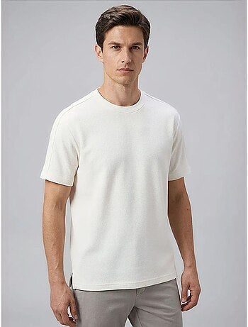 T-shirt da uomo in misto viscosa tommy