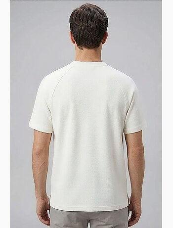 T-shirt da uomo in misto viscosa tommy