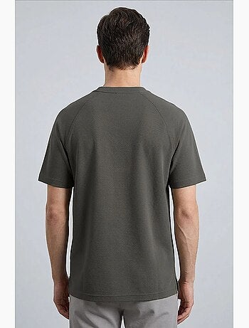 T-shirt da uomo in misto viscosa tommy