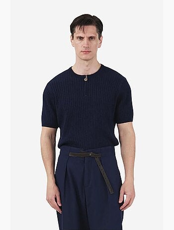 T-shirt da uomo in viscosa giesto