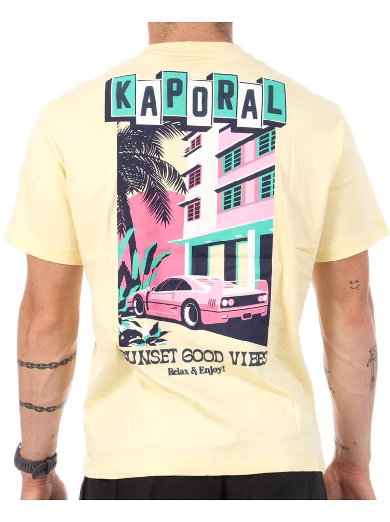 T-Shirt da Uomo Kaporal Giallo - Kiabi