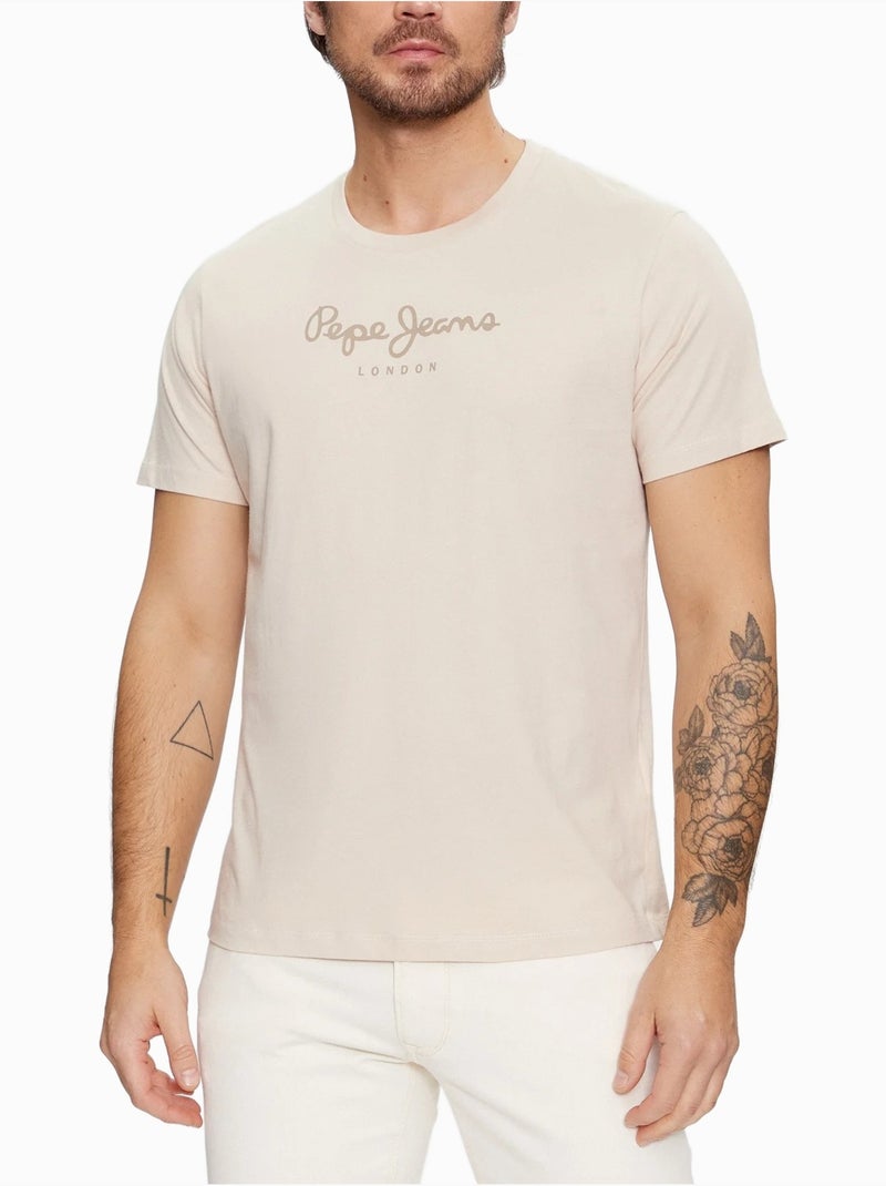 T-shirt da Uomo Pepe Jeans Beige - Kiabi