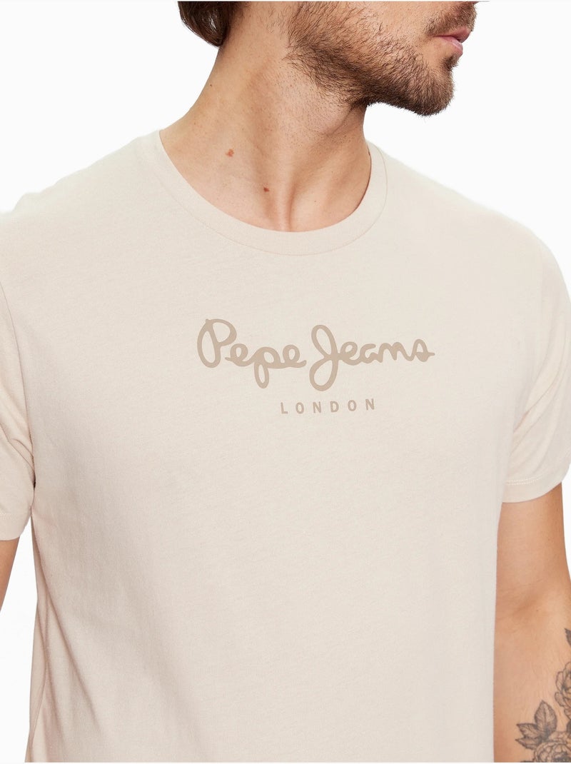 T-shirt da Uomo Pepe Jeans Beige - Kiabi