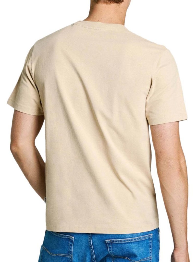 T-shirt da Uomo Pepe Jeans Beige - Kiabi