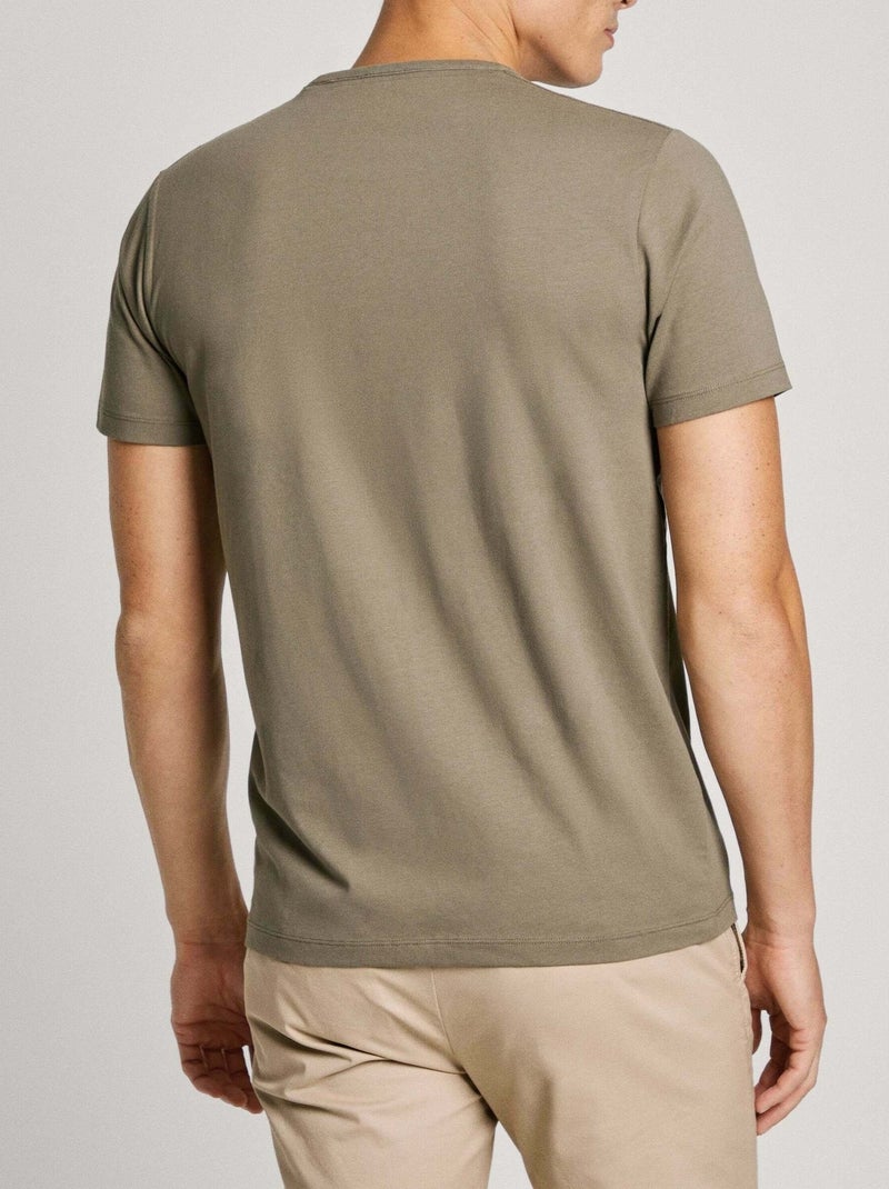 T-shirt da Uomo Pepe Jeans Original Cachi - Kiabi