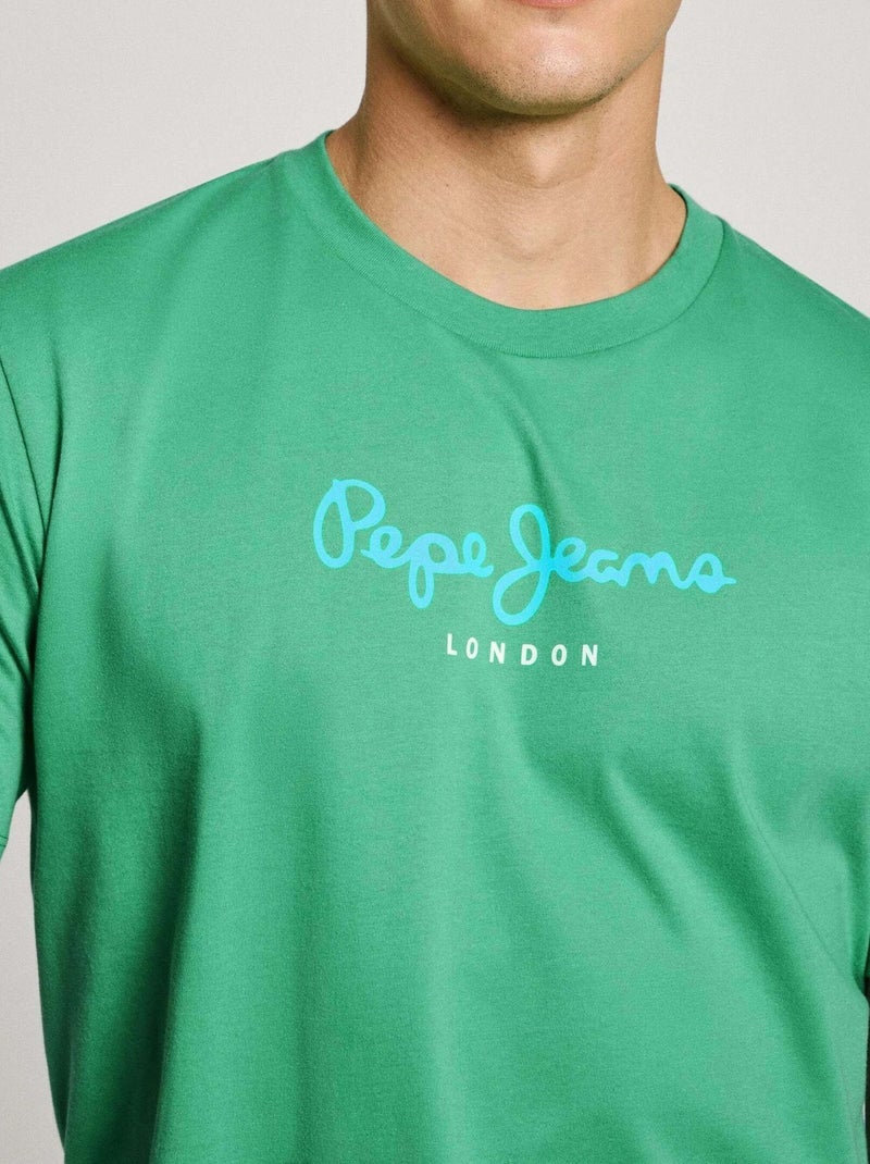 T-shirt da Uomo Pepe Jeans Verde - Kiabi