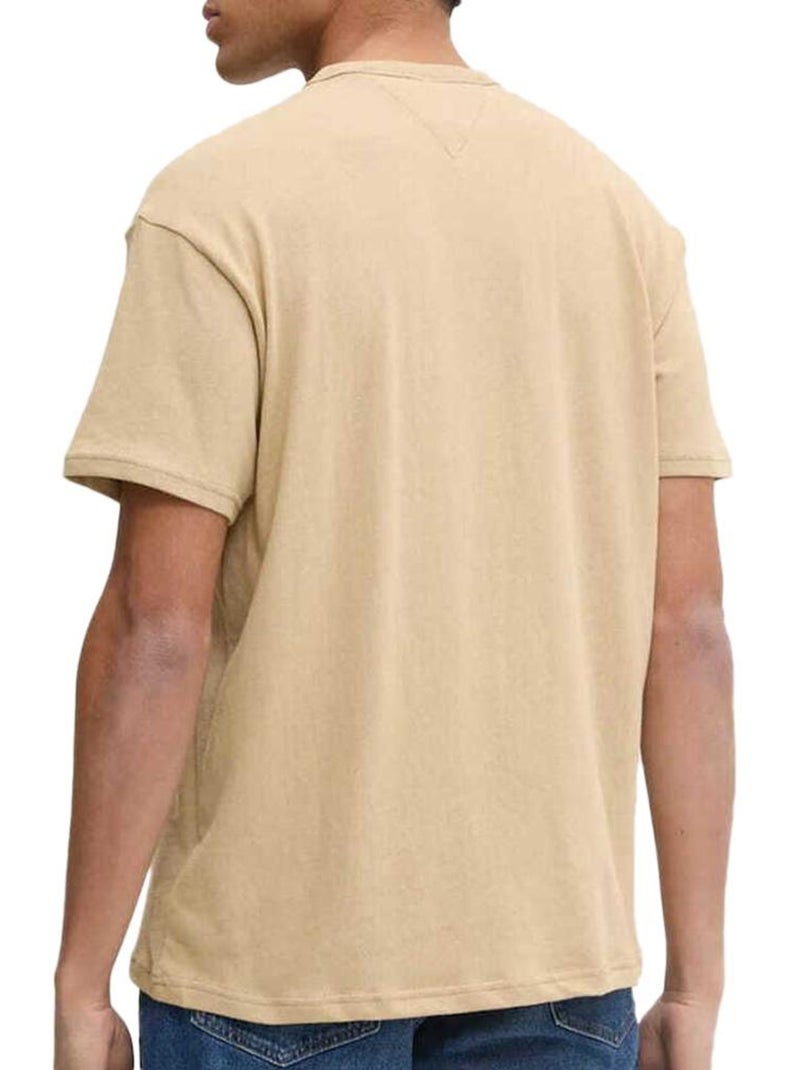 T-Shirt da Uomo Tommy Hilfiger Beige - Kiabi