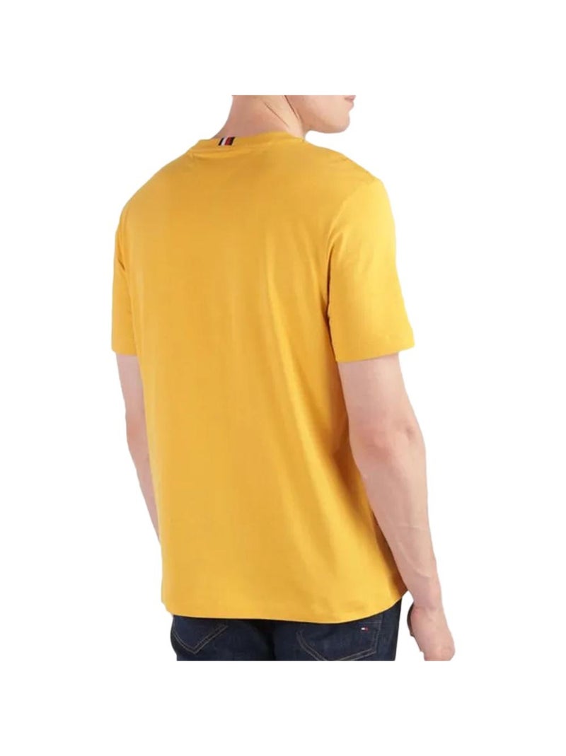 T-shirt da Uomo Tommy Hilfiger con Taschino Giallo - Kiabi