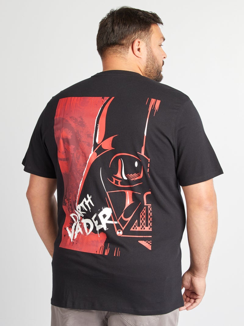 T-shirt 'Dark Vador' 'Star Wars' a maniche corte nero - Kiabi