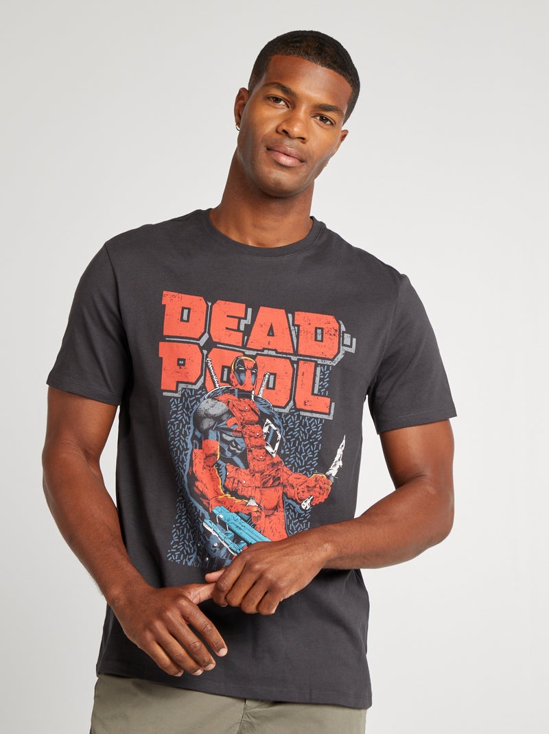 T-shirt 'Deadpool' GRIGIO - Kiabi