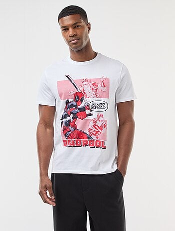 T-shirt 'Deadpool' 'Marvel' a maniche corte