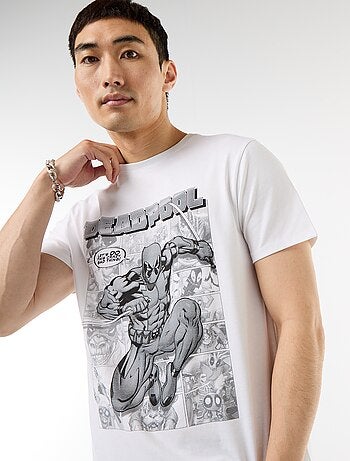 T-shirt 'Deadpool' 'Marvel' a maniche corte