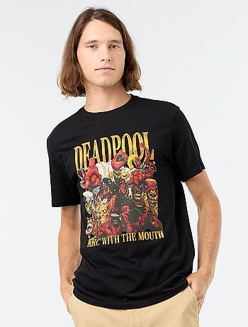 T-shirt 'Deadpool' 'Marvel' a maniche corte