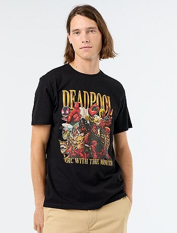 T-shirt 'Deadpool' 'Marvel' a maniche corte