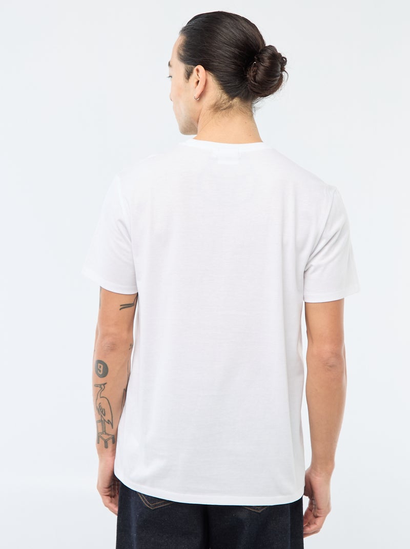 T-shirt 'Deadpool' 'Marvel' Bianco - Kiabi