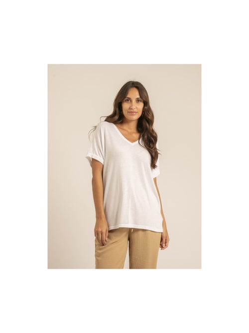 T-shirt dentelle FERASSIA - Kiabi