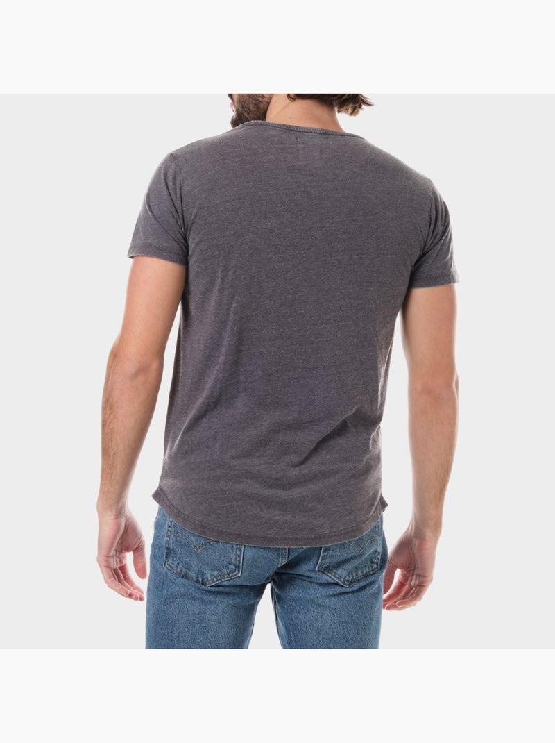 T-shirt di colore sbiadito Nero - Kiabi