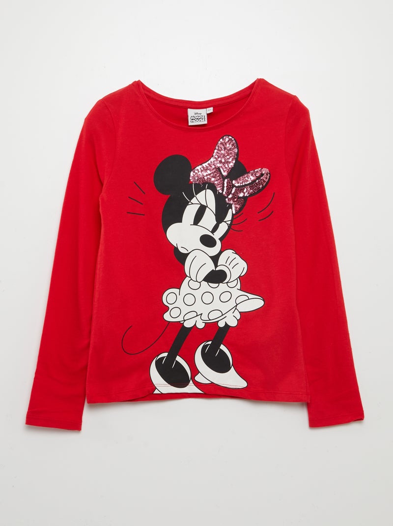 T-shirt di Natale 'Disney' ROSSO - Kiabi