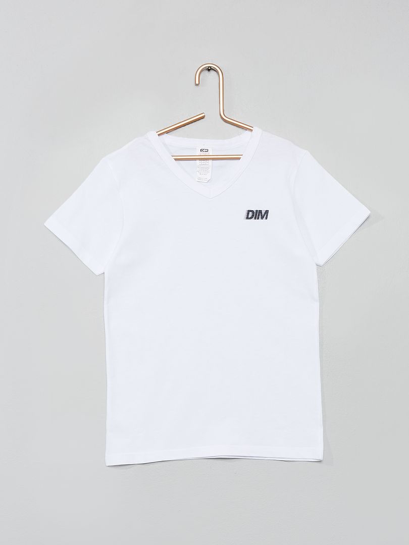 T-shirt 'Dim Sport' bianco - Kiabi
