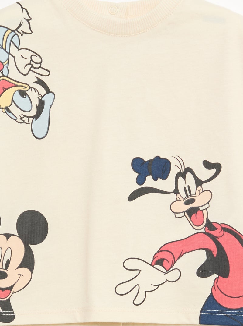 T-shirt 'Disney' a maniche corte Beige - Kiabi