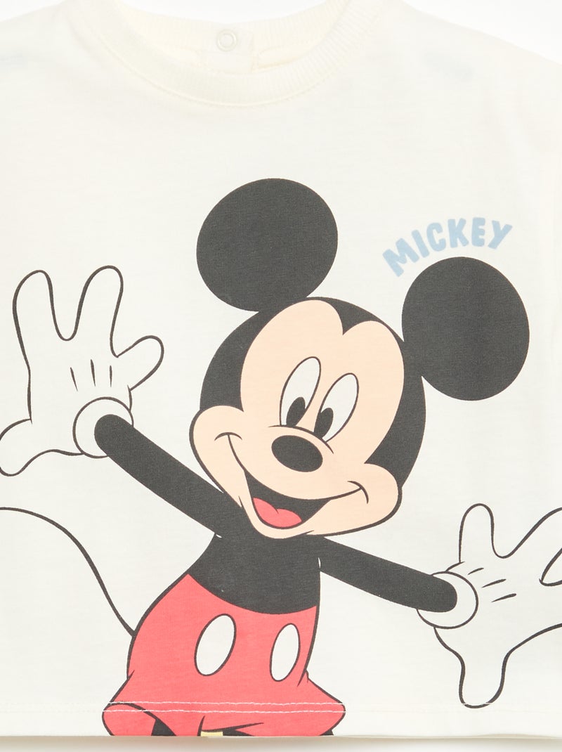 T-shirt 'Disney' a maniche corte Bianco Ecru - Kiabi