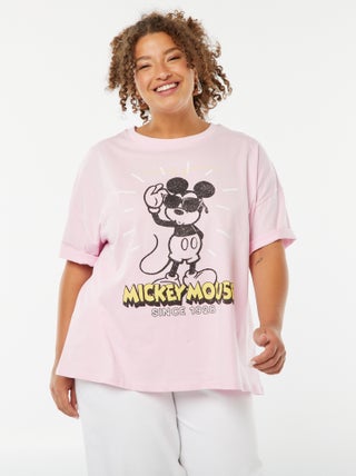 T-shirt 'Disney' a maniche corte e scollo tondo
