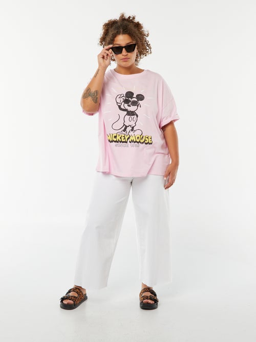 T-shirt 'Disney' a maniche corte e scollo tondo - Kiabi