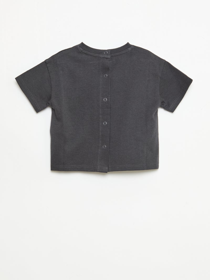 T-shirt 'Disney' a maniche corte Nero - Kiabi