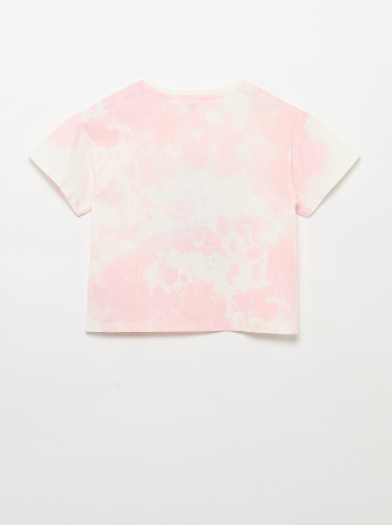 T-shirt 'Disney' a maniche corte Rosa - Kiabi