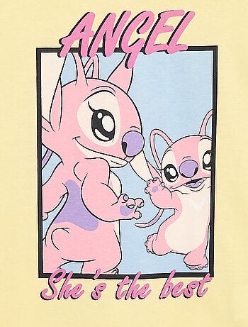 T-shirt 'Disney' 'Mickey' in cotone tinta unita