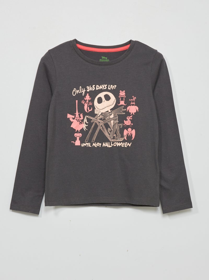 T-shirt 'Disney' con scollo tondo - Halloween Nero - Kiabi