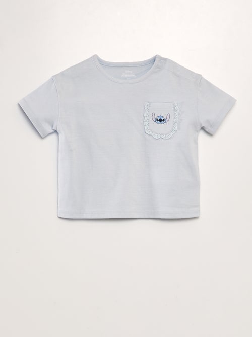 T-shirt 'Disney' con tasca sul petto - Kiabi