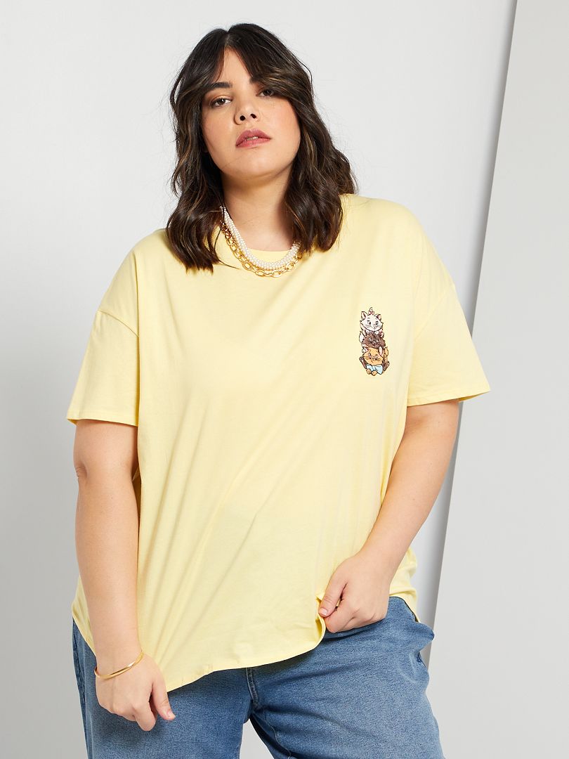 T-shirt 'Disney' GIALLO - Kiabi