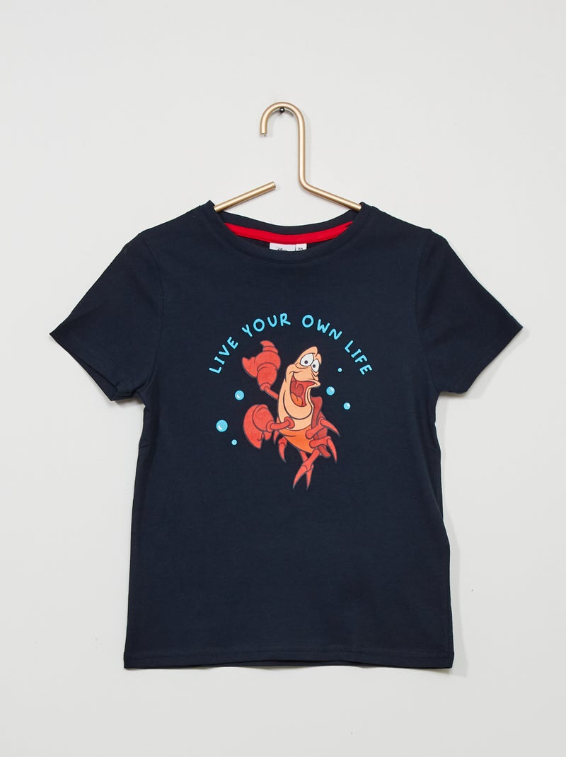 T-shirt 'Disney' in jersey BLU - Kiabi