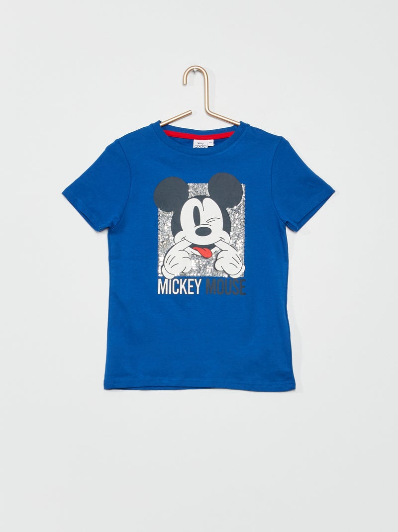 T-shirt 'Disney' in jersey BLU - Kiabi