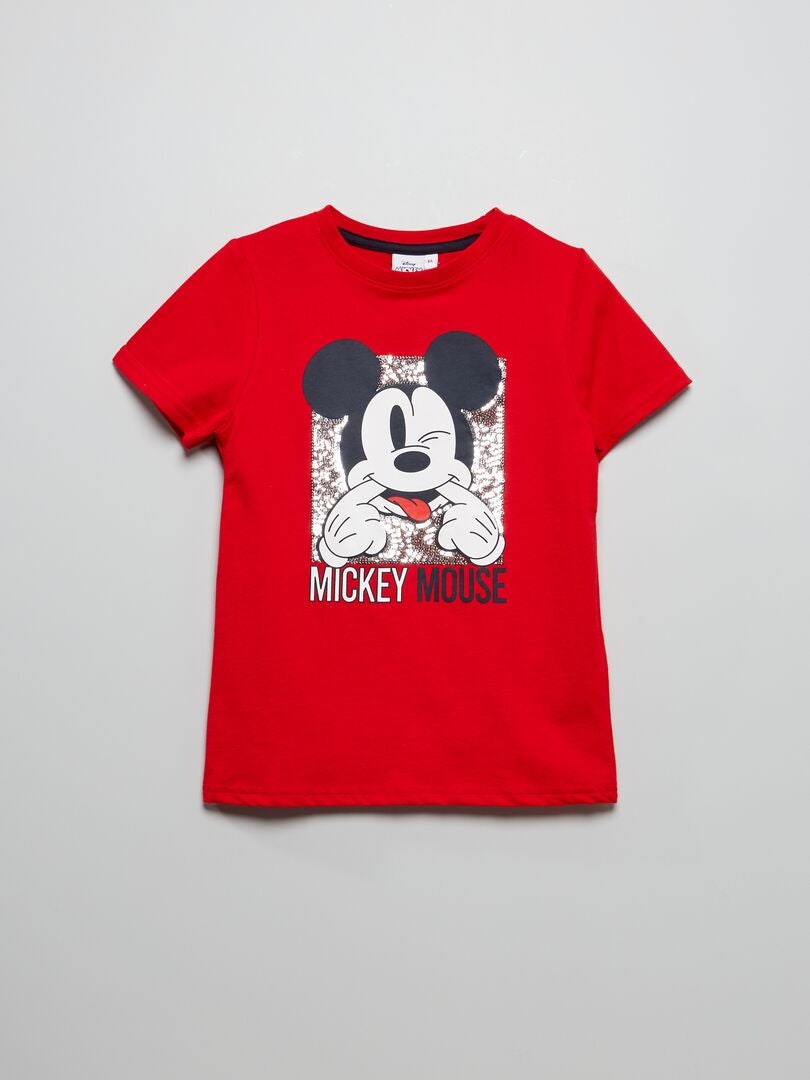 T-shirt 'Disney' in jersey ROSSO - Kiabi
